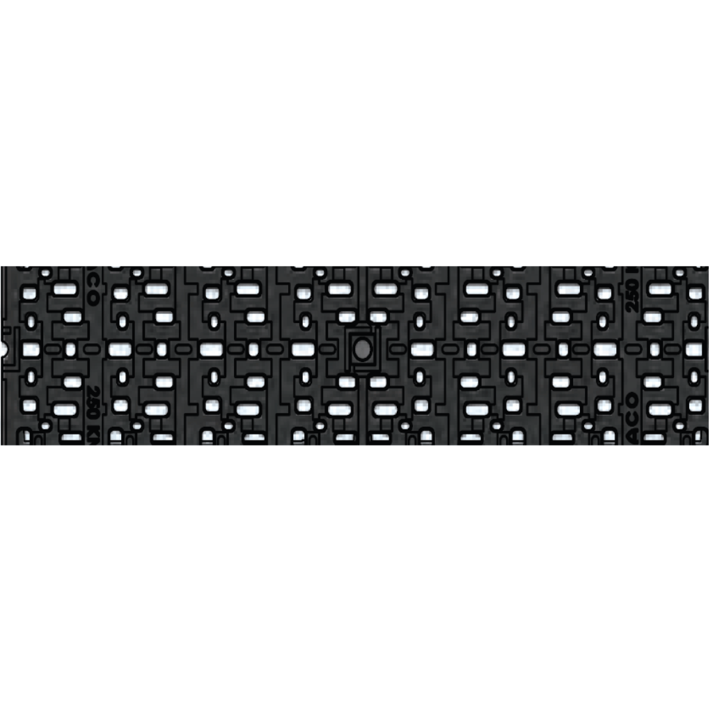 Rejilla KlassikDrain QuickLok™ K100 Tipo 481Q Hierro dúctil decorativo de 1 metro de longitud por Grupo RIVEND Mexico 1