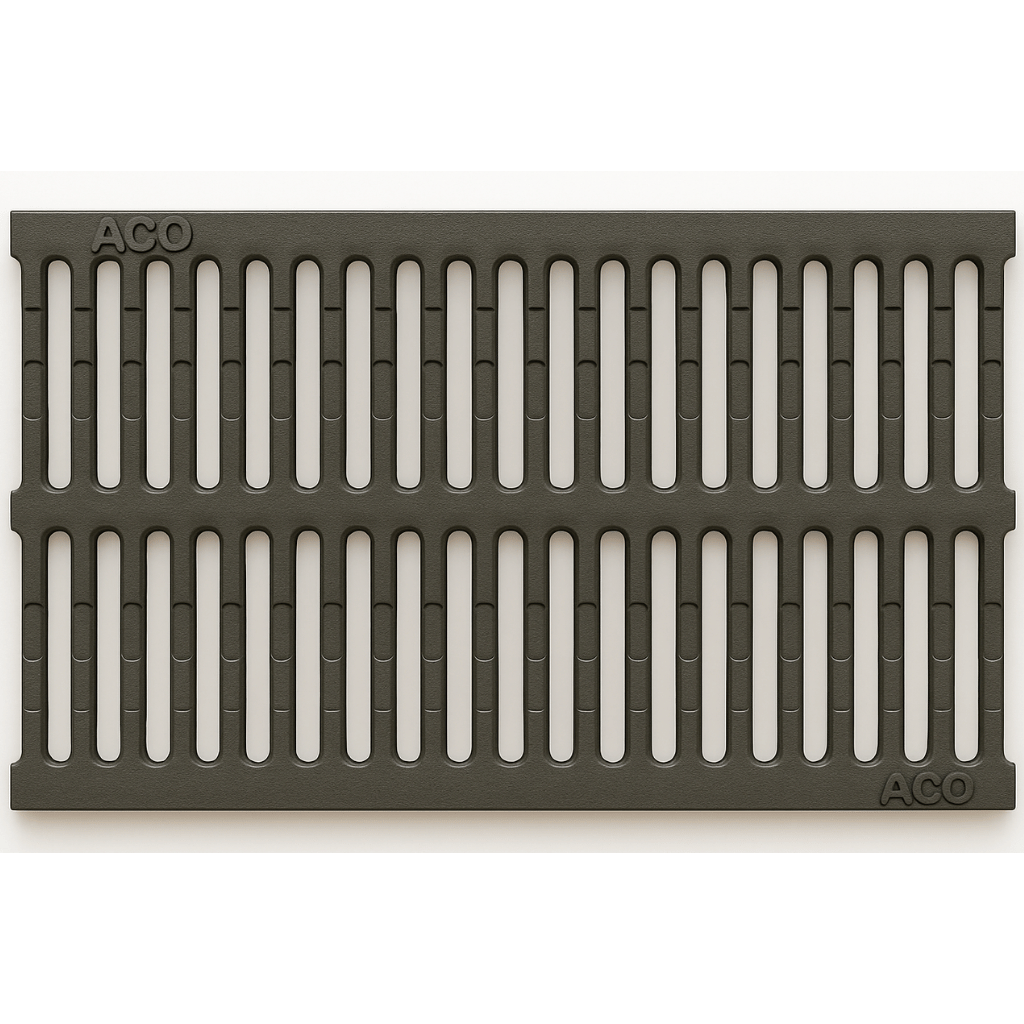 Rejilla KlassikDrain QuickLok™ K300 Tipo 861Q Hierro dúctil ranurado de 1 metro de longitud por Grupo RIVEND Mexico