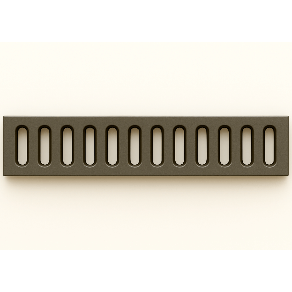 Rejilla MiniKlassikDrain DrainLok™ K50 Tipo 220D Acero galvanizado ranurado de 1 metro de longitud por Grupo RIVEND Mexico 2