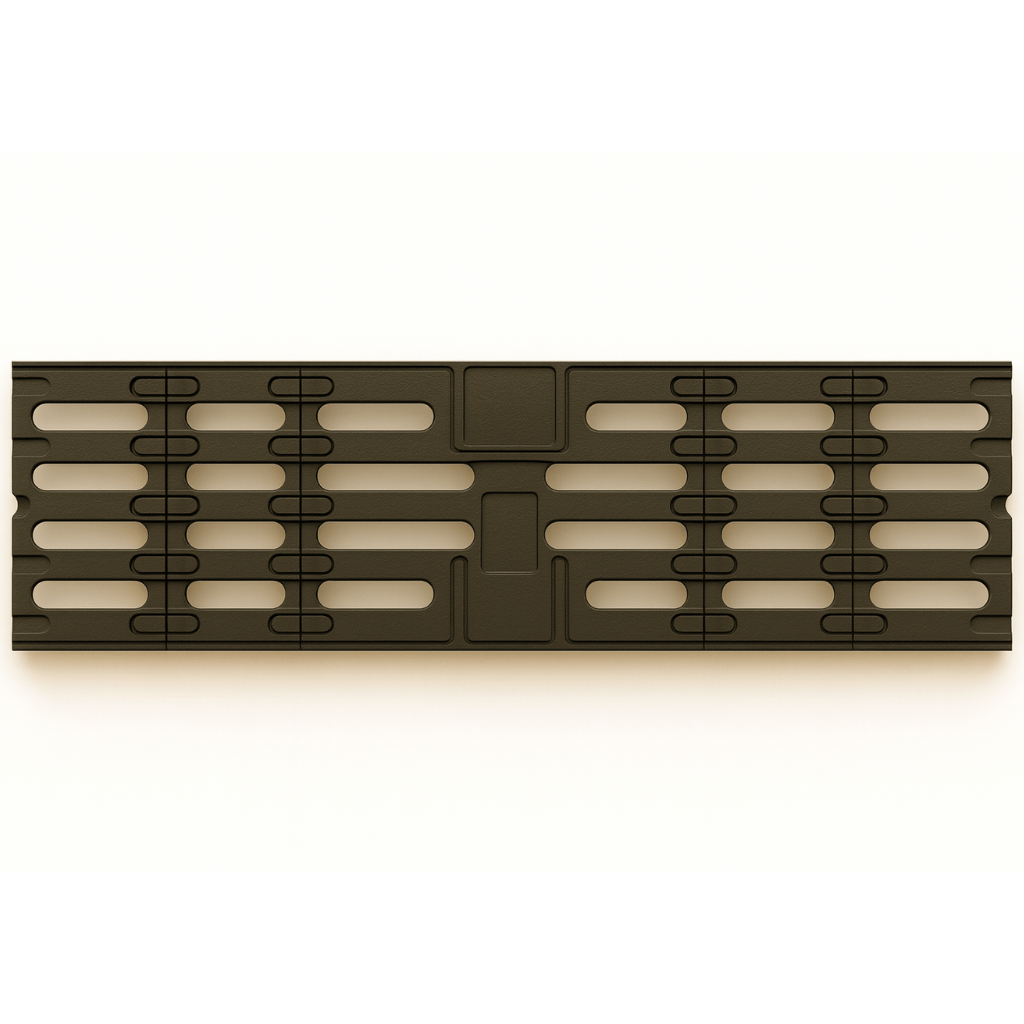 Rejilla MiniKlassikDrain DrainLok™ K50 Tipo 276D Hierro dúctil longitudina de 1 metro de longitud por Grupo RIVEND Mexico